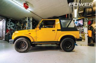 Suzuki Samurai Honda K20 swap 220Ps 